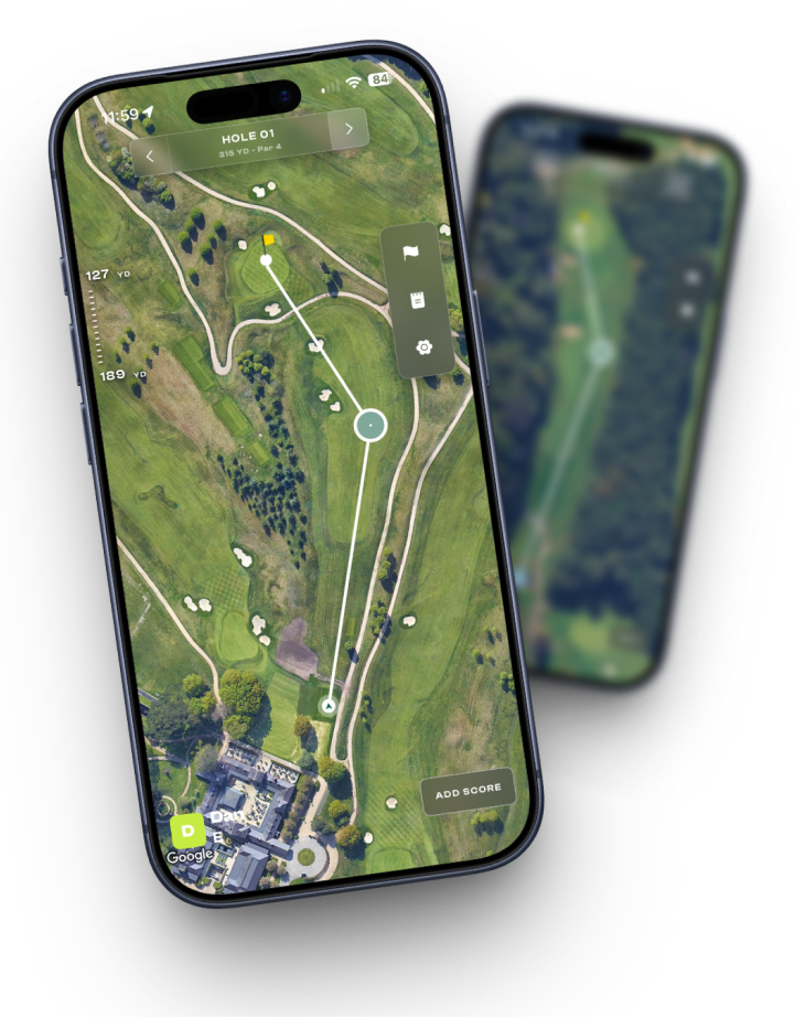 Golf App Interface